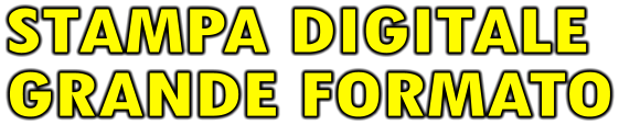 STAMPA DIGITALE GRANDE FORMATO